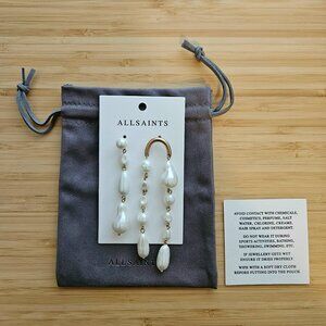 ALLSAINTS Shelby Mismatched Statement Earrings